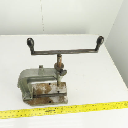 Desktop Manual Hand Tapping Tapper Machine 7-1/2" Throat
