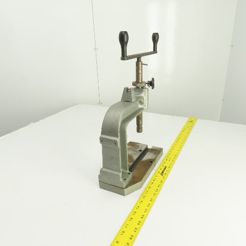 Desktop Manual Hand Tapping Tapper Machine 7-1/2" Throat