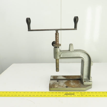 Desktop Manual Hand Tapping Tapper Machine 7-1/2" Throat