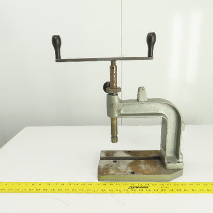 Desktop Manual Hand Tapping Tapper Machine 7-1/2" Throat