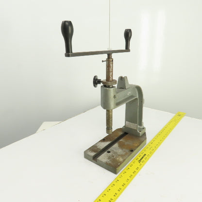 Desktop Manual Hand Tapping Tapper Machine 7-1/2" Throat