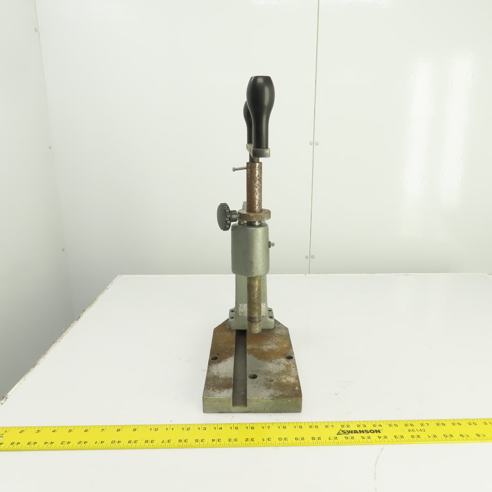 Desktop Manual Hand Tapping Tapper Machine 7-1/2" Throat
