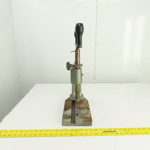Desktop Manual Hand Tapping Tapper Machine 7-1/2" Throat