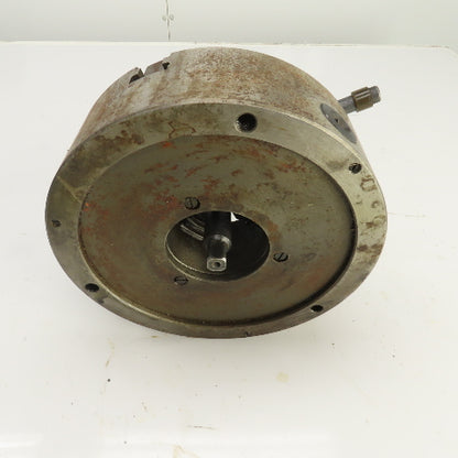 10" OD 3 Jaw Self Centering Scroll Lathe Chuck 3.1" Thru Hole 1" W Jaws W/Handle