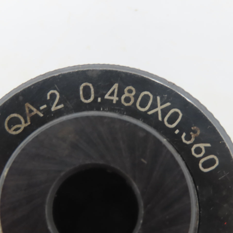 QA-2 Tapping Adapter #2 Adapter0.48" Tap Shank Dia, 0.36" Tap Square Size