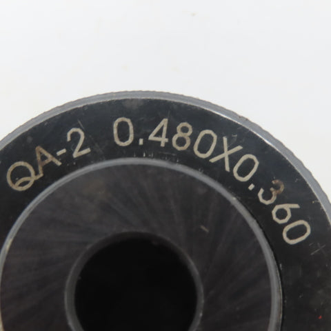 QA-2 Tapping Adapter #2 Adapter0.48" Tap Shank Dia, 0.36" Tap Square Size