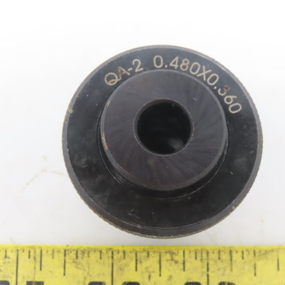 QA-2 Tapping Adapter #2 Adapter0.48" Tap Shank Dia, 0.36" Tap Square Size