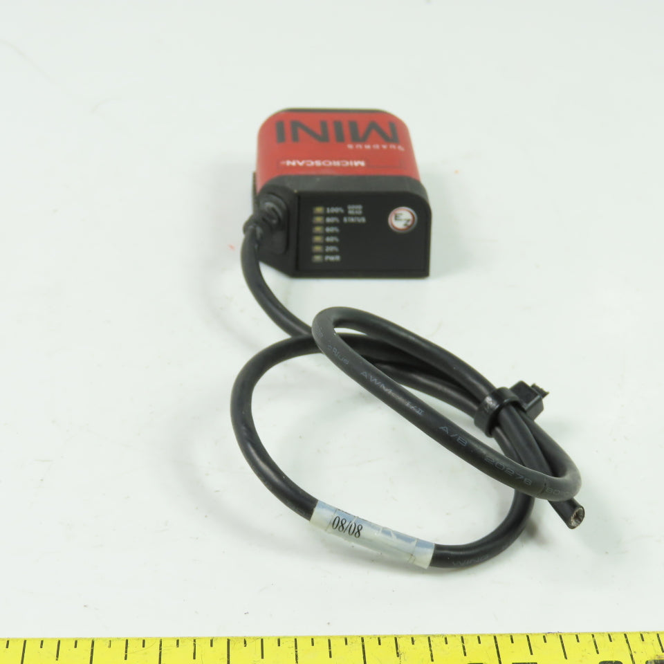 Microscan FIS-6300-0002G Mini Quadrus Barcode Scanner Reader 5VDC