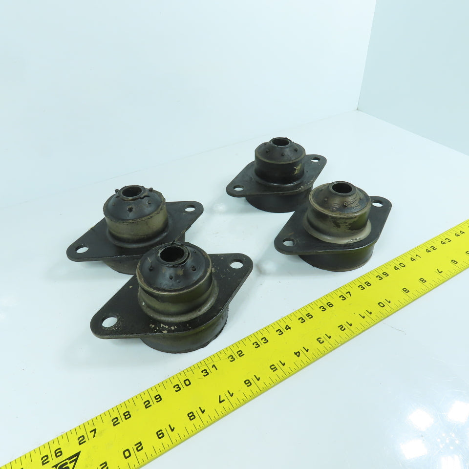 Center Bonded Vibration Isolation Pads 20mm ID Set Of 4