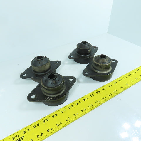 Center Bonded Vibration Isolation Pads 20mm ID Set Of 4