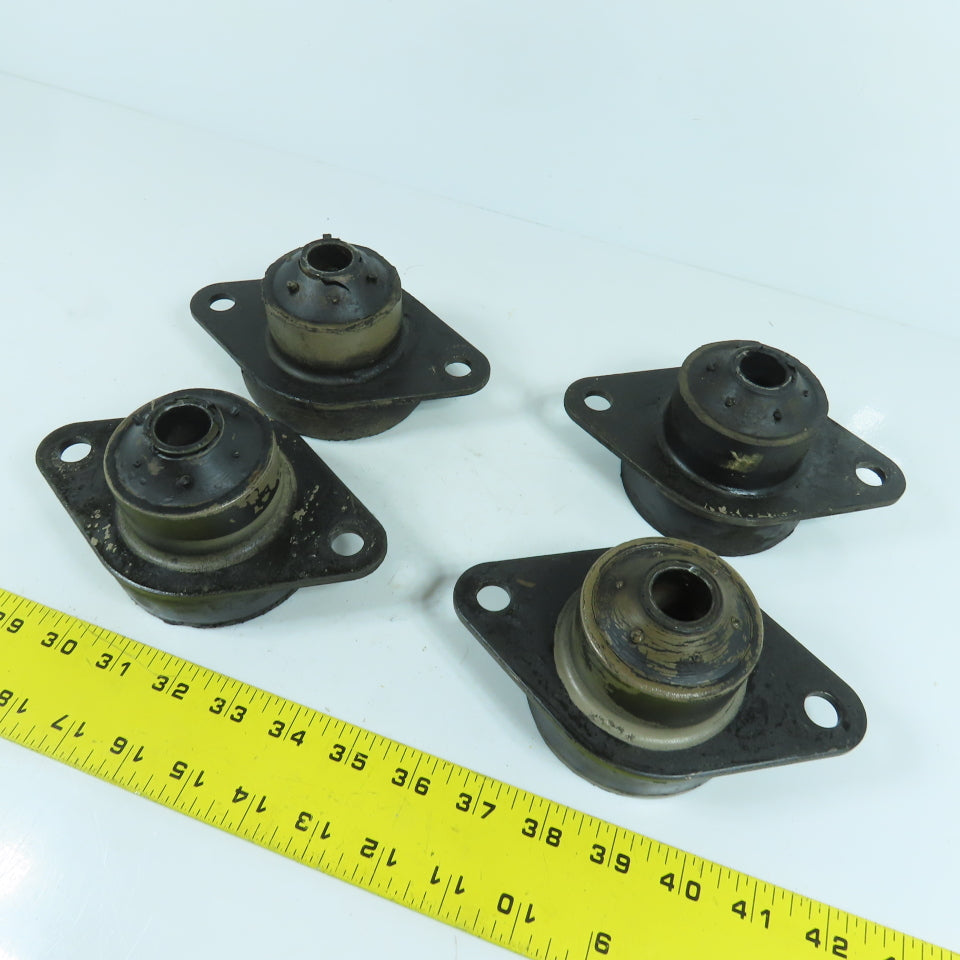 Center Bonded Vibration Isolation Pads 20mm ID Set Of 4