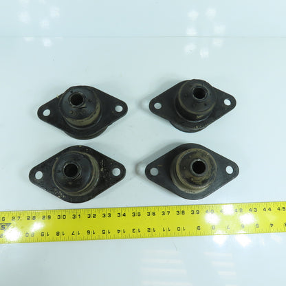 Center Bonded Vibration Isolation Pads 20mm ID Set Of 4