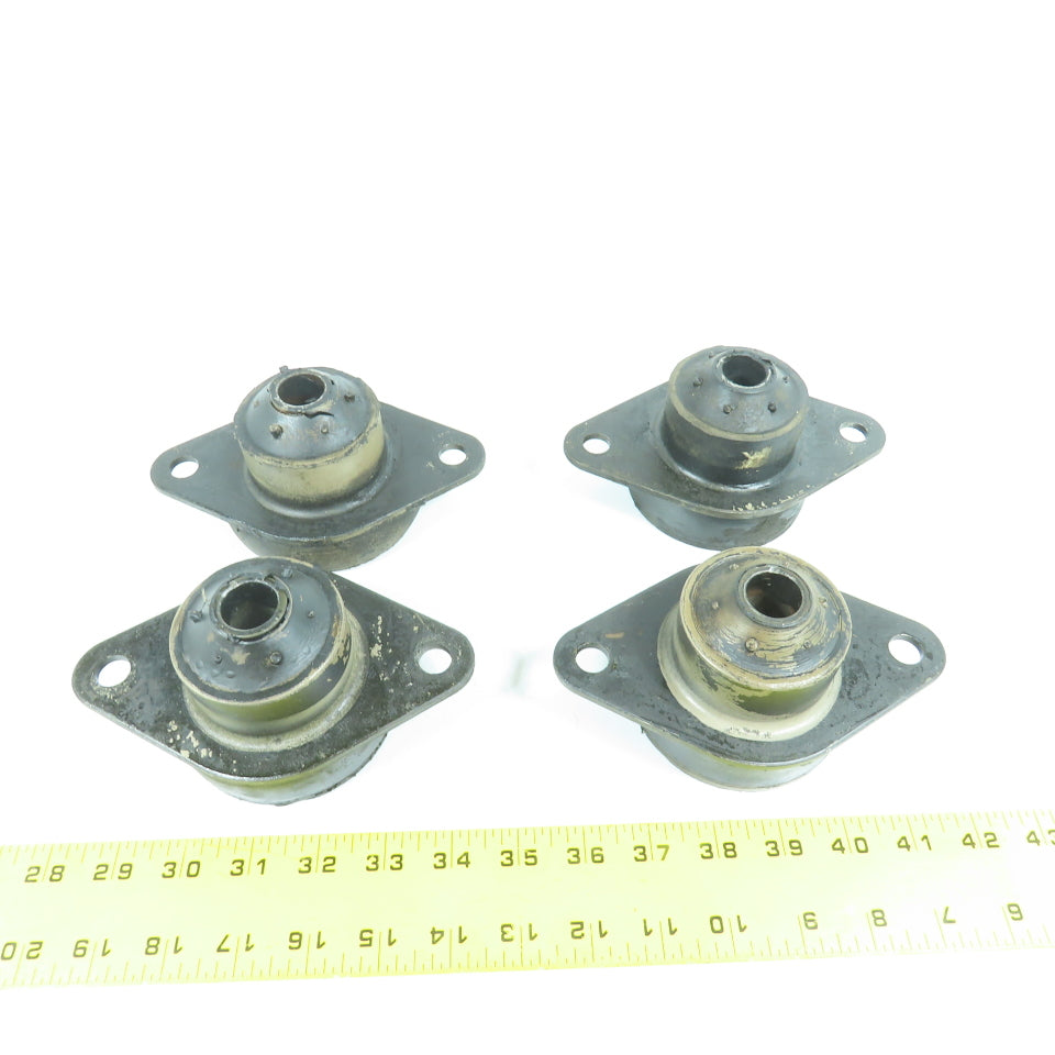 Center Bonded Vibration Isolation Pads 20mm ID Set Of 4