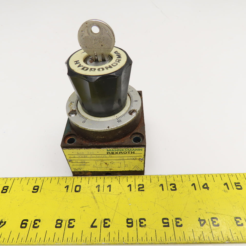 Rexroth 2 FRM 5-32/15 Q 2 Way Flow Control Valve