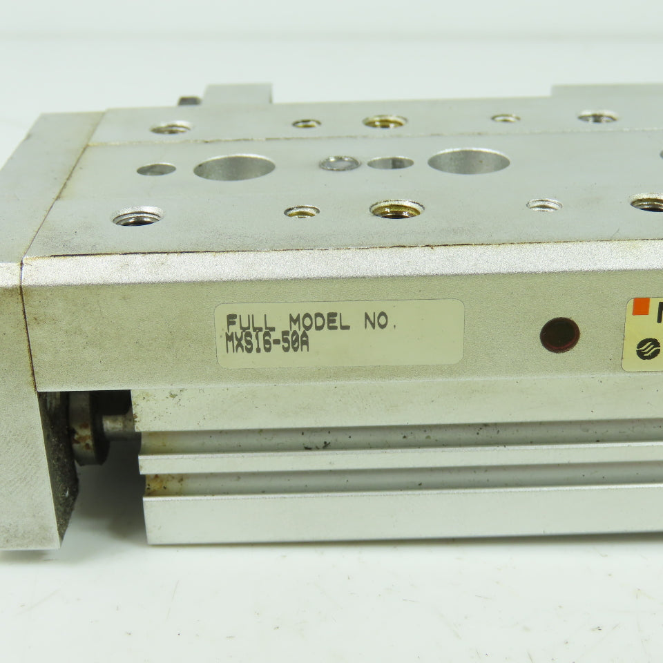 SMC MXS16-50A Double Action Guided Cylinder 16mm Stroke 35mm Stroke