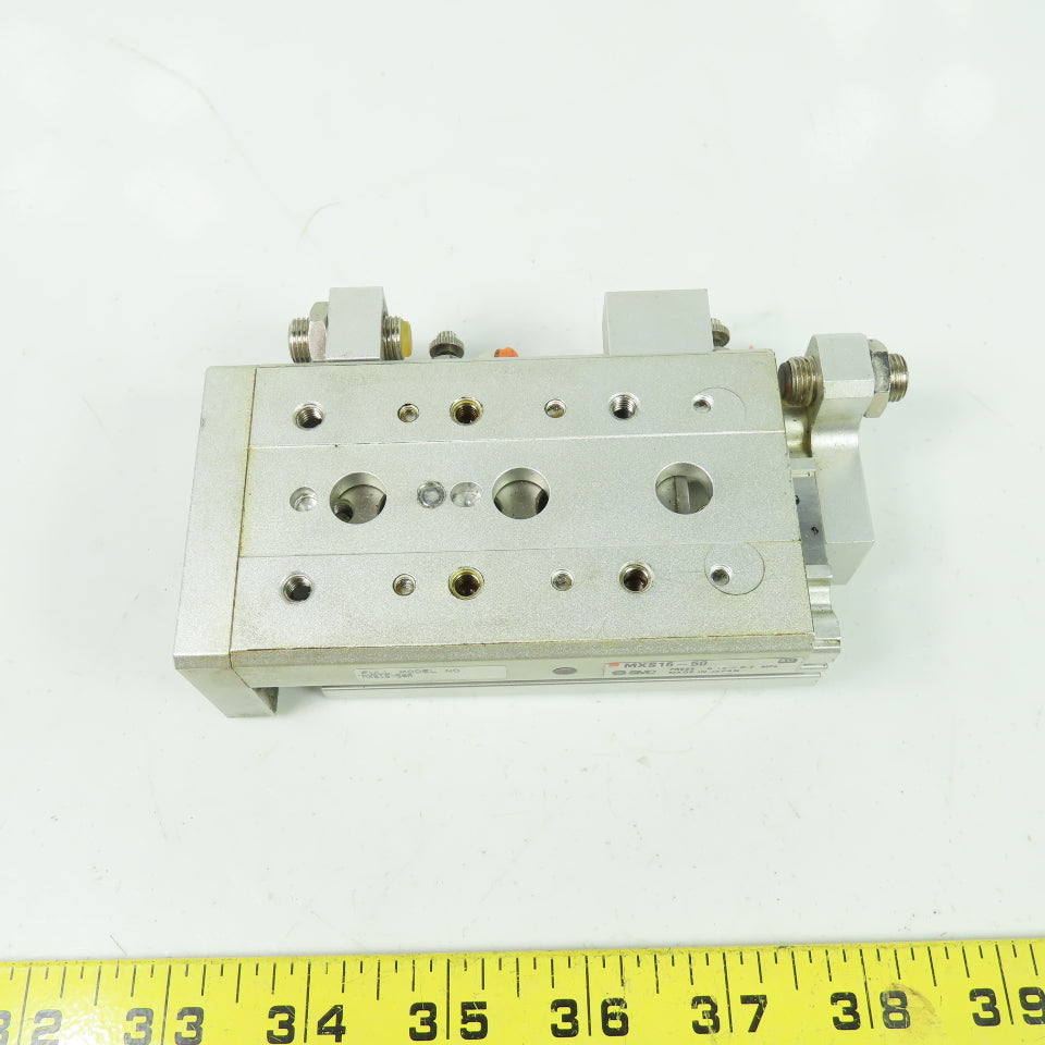SMC MXS16-50A Double Action Guided Cylinder 16mm Stroke 35mm Stroke