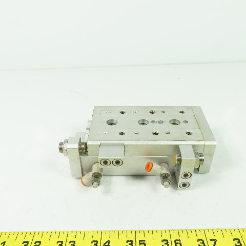 SMC MXS16-50A Double Action Guided Cylinder 16mm Stroke 35mm Stroke