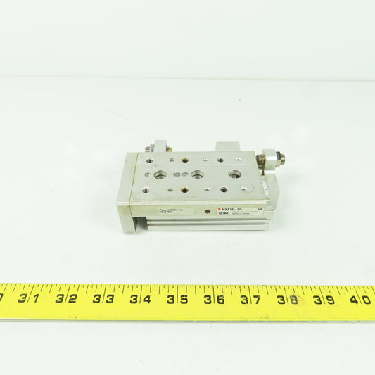 SMC MXS16-50A Double Action Guided Cylinder 16mm Stroke 35mm Stroke