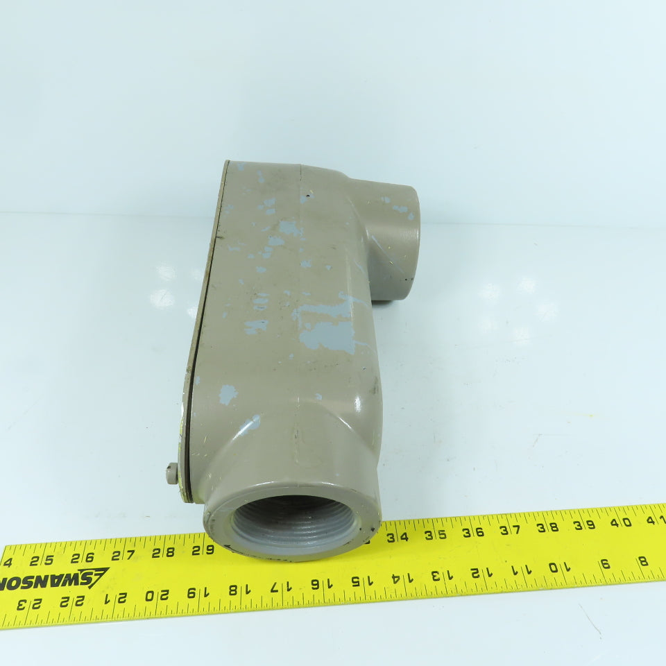 Killark OL-780 2-1/2" Conduit Body Type LB W/ Cover