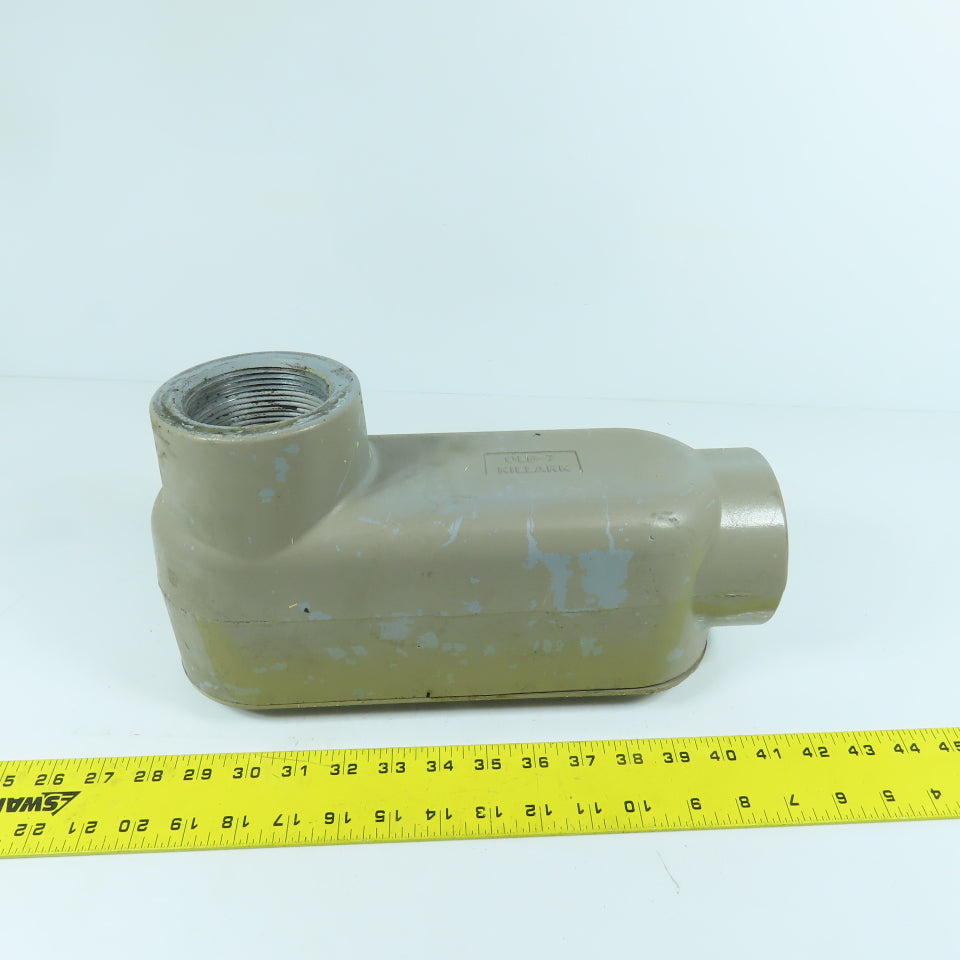 Killark OL-780 2-1/2" Conduit Body Type LB W/ Cover