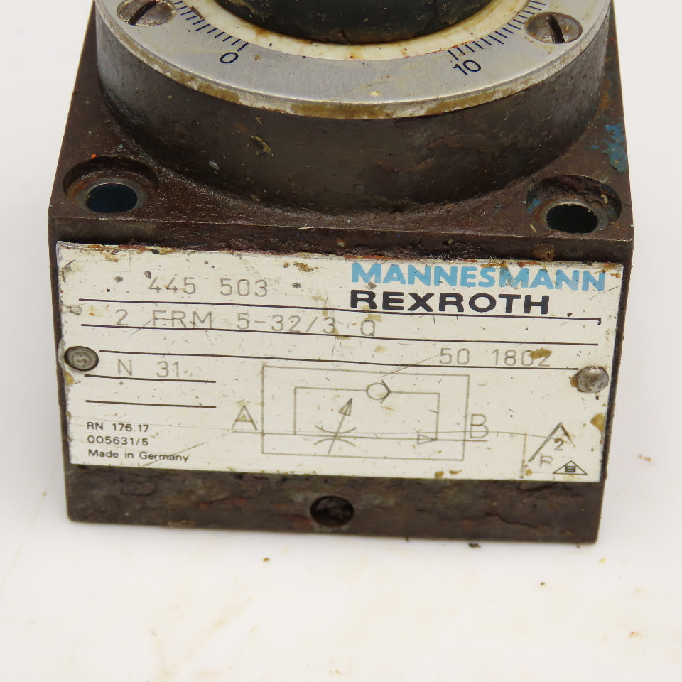 Bosch 2 FRM 5-32/3 Q 2 Way Flow Control Valve