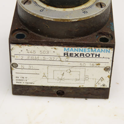 Bosch 2 FRM 5-32/3 Q 2 Way Flow Control Valve