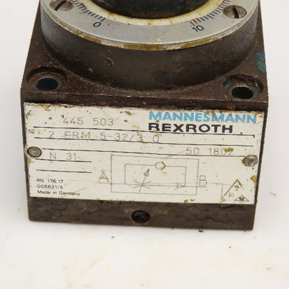 Bosch 2 FRM 5-32/3 Q 2 Way Flow Control Valve