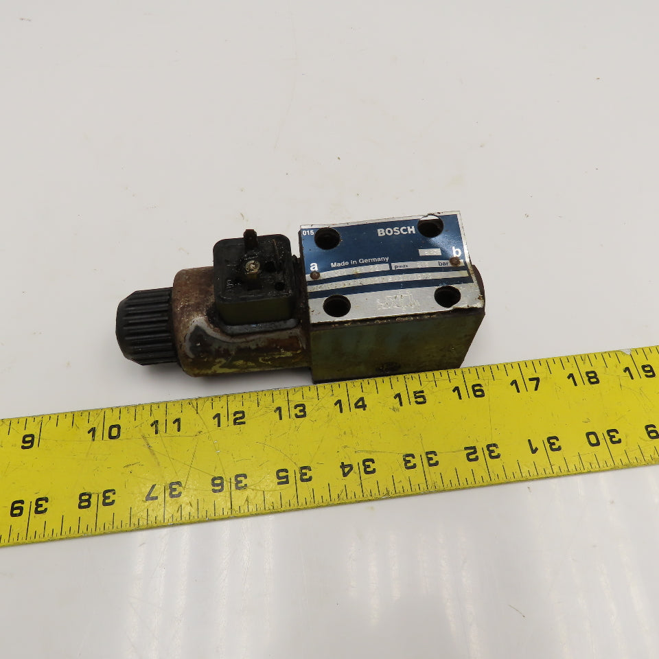 Bosch 0 810 097 227 4/2 Way Hydraulic Single Solenoid Valve 24VDC