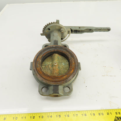 Nibco 43650 4" Ductile Iron Butterfly Valve 150 Lot Of 2