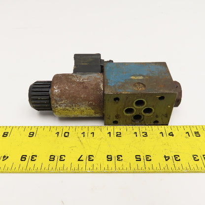 Bosch 0 810 091 260 4/2 Way Hydraulic Single Solenoid Valve 24VDC