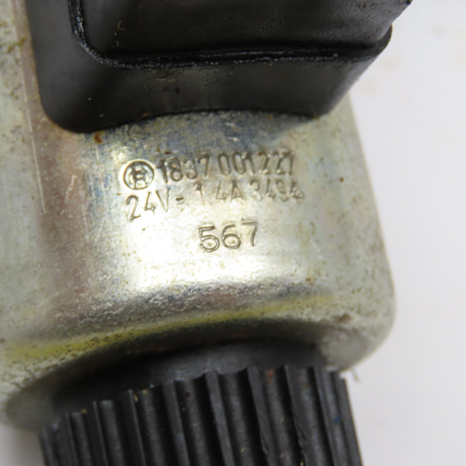 Bosch 0 810 091 203 4/3 Way Closed Center Hydraulic Double Solenoid Valve 24VDC