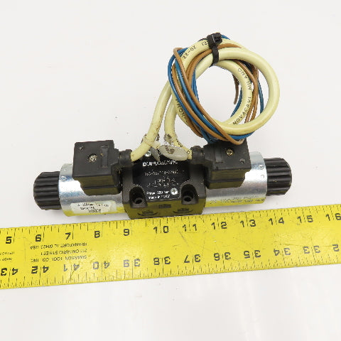 Bosch 0 810 091 203 4/3 Way Closed Center Hydraulic Double Solenoid Valve 24VDC