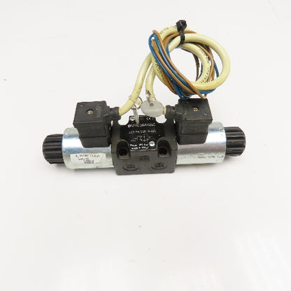 Bosch 0 810 091 203 4/3 Way Closed Center Hydraulic Double Solenoid Valve 24VDC