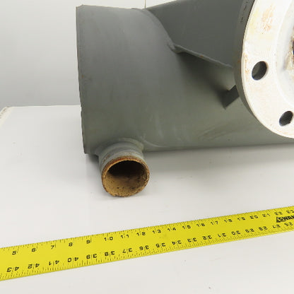 Burgess Manning 65-1231-000 WSS Intake/Exhaust Muffler Silencer 4" In/Out