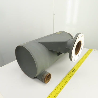Burgess Manning 65-1231-000 WSS Intake/Exhaust Muffler Silencer 4" In/Out