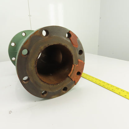 6" x 6" x 4" Ductile Iron Flanged Tee K125 11", 9" Flange OD
