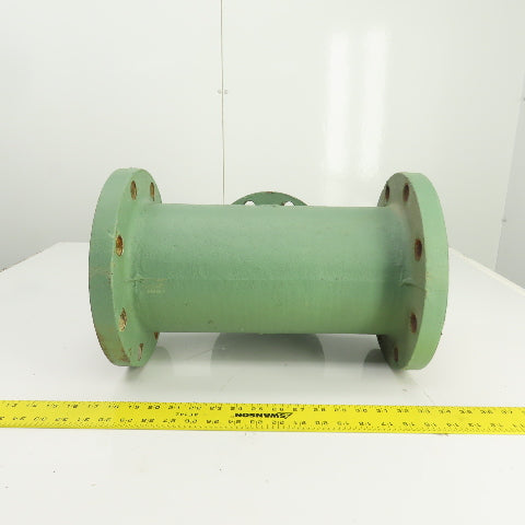 6" x 6" x 4" Ductile Iron Flanged Tee K125 11", 9" Flange OD