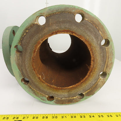 6" x 6" x 4" Ductile Iron Flanged Tee K125 11", 9" Flange OD