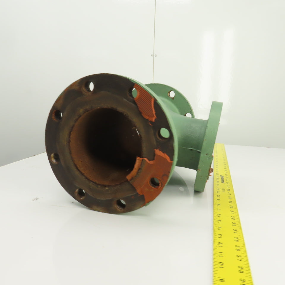 6" x 6" x 4" Ductile Iron Flanged Tee K125 11", 9" Flange OD