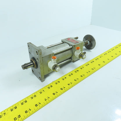 Milwaukee D-1210-31-51S Double Acting Double Rod Air Cylinder 2" Bore 2" Stroke