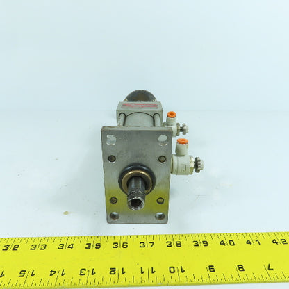 Milwaukee D-1210-31-51S Double Acting Double Rod Air Cylinder 2" Bore 2" Stroke