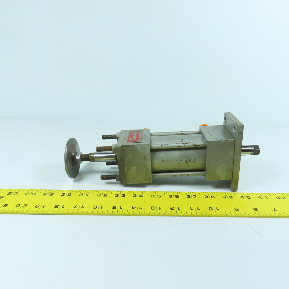 Milwaukee D-1210-31-51S Double Acting Double Rod Air Cylinder 2" Bore 2" Stroke