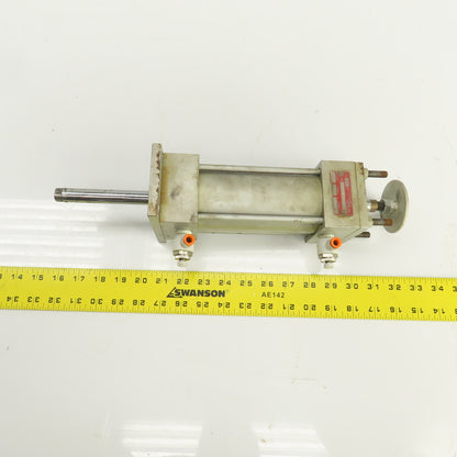 Milwaukee D-1220-31 Double Acting Double Rod Air Cylinder 2.5" Bore 4" Stroke
