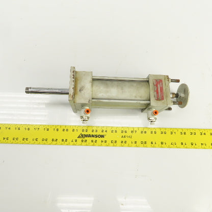 Milwaukee D-1220-31 Double Acting Double Rod Air Cylinder 2.5" Bore 4" Stroke