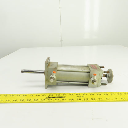 Milwaukee D-1220-31 Double Acting Double Rod Air Cylinder 2.5" Bore 4" Stroke