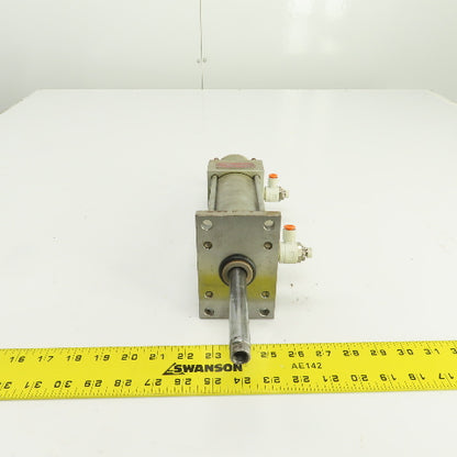 Milwaukee D-1220-31 Double Acting Double Rod Air Cylinder 2.5" Bore 4" Stroke
