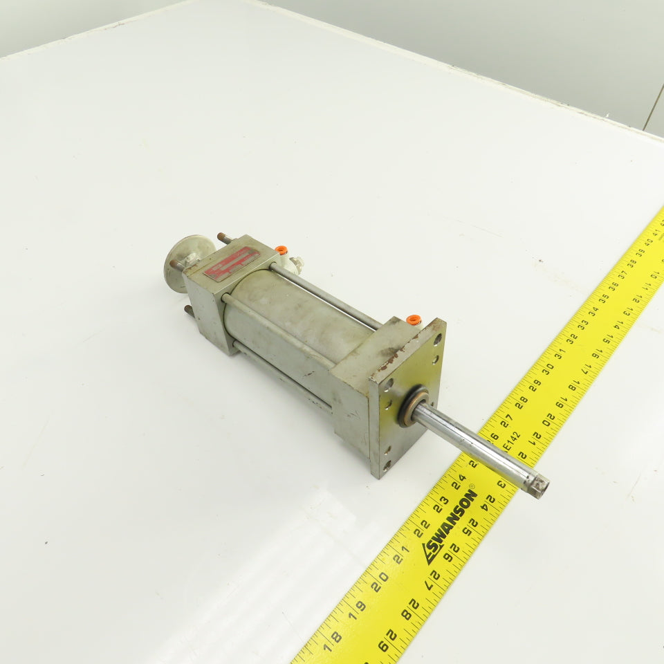 Milwaukee D-1220-31 Double Acting Double Rod Air Cylinder 2.5" Bore 4" Stroke
