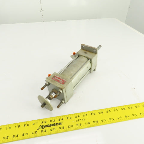 Milwaukee D-1220-31 Double Acting Double Rod Air Cylinder 2.5" Bore 4" Stroke