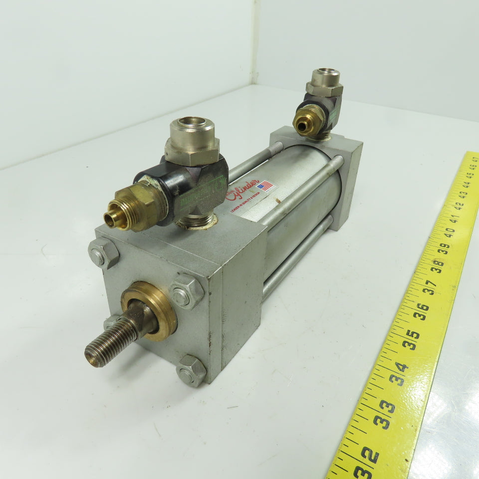 Milwakee A-61 Double Acting Hydraulic Cylinder 2" Bore 3.5" Stroke 250PSI
