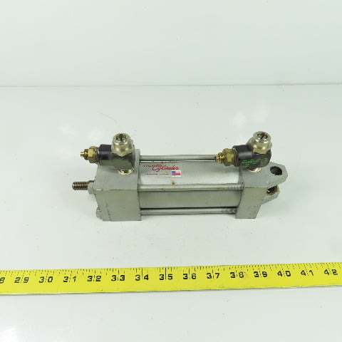 Milwakee A-61 Double Acting Hydraulic Cylinder 2" Bore 3.5" Stroke 250PSI